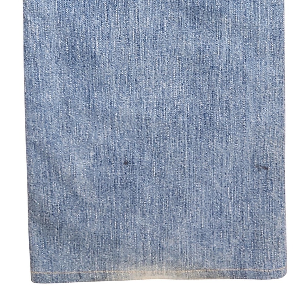 True Religion Mens Billy Bootcut Jeans Row 33 Seat 33 Raw Denim Blue Wash 33x31 - Picture 6 of 7